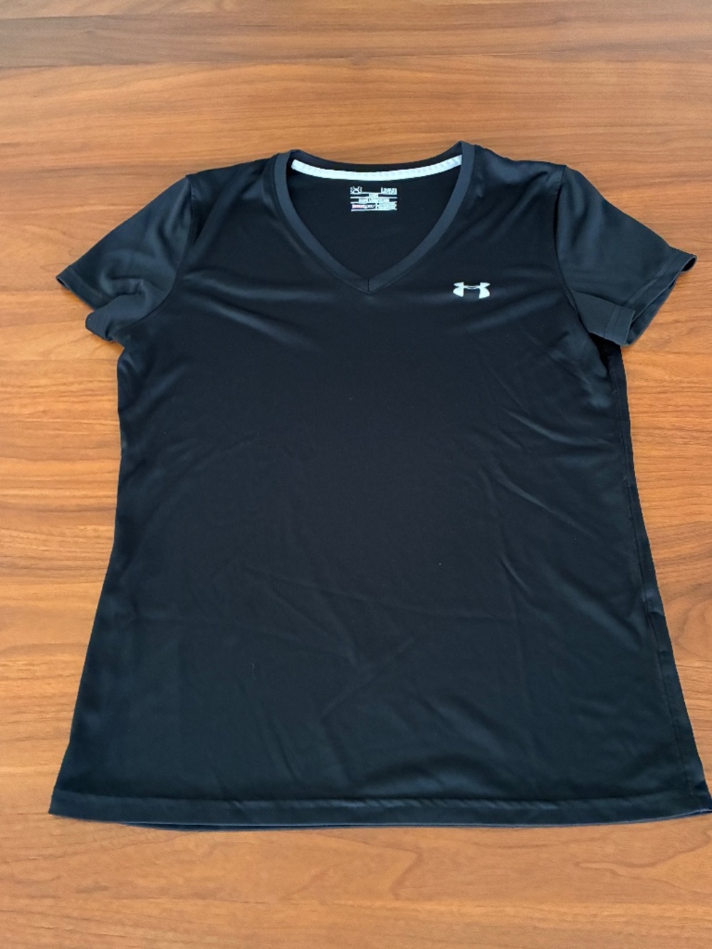 Under Armour HeatGear Black Athletic Tee Size Large